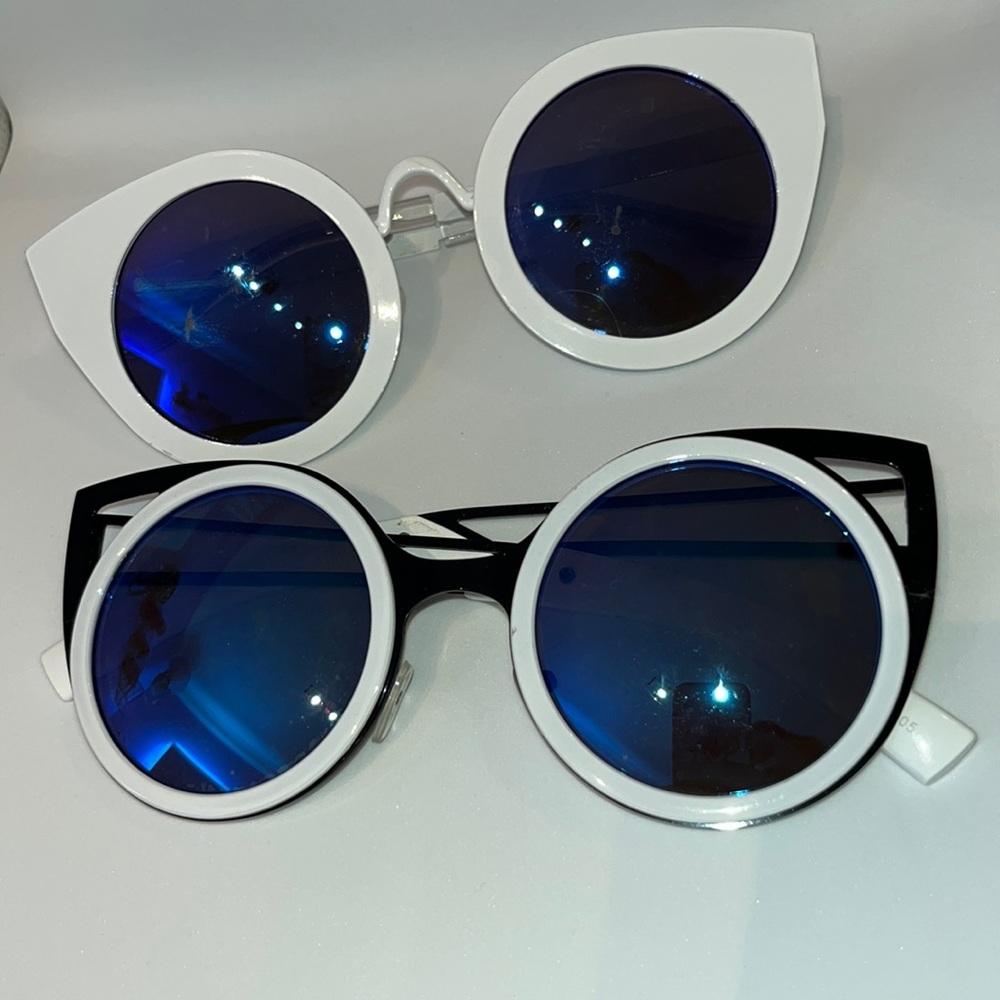 Blue Lense Sunglasses